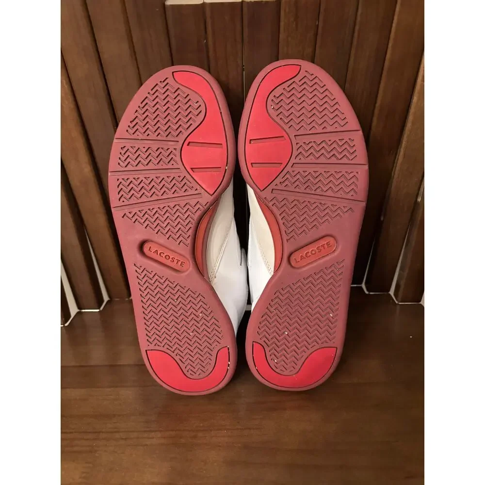 Chic Lacoste Court Slam 319 3 Leather Sneakers - Women's 9